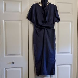 NWOT Navy Short Sleeve Dress